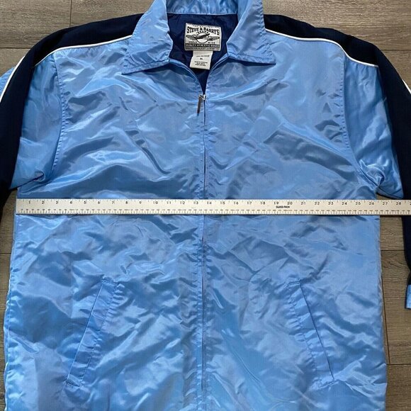 Steve & Barry's Nylon Jacket Sixe XL Full Zip Blue - Picture 6 of 6